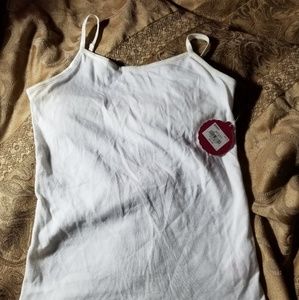 Girls White Tank